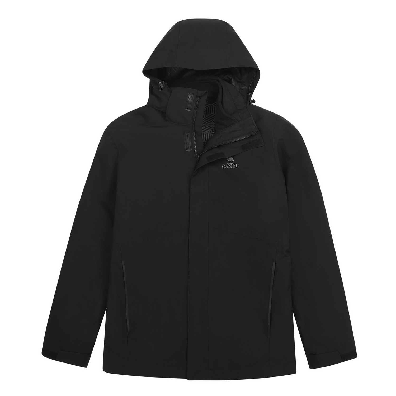 CAMEL Ветровка для любой погоды Unisex, Phantom Black
CAMEL Ветровка для любой погоды Unisex, Phantom Black