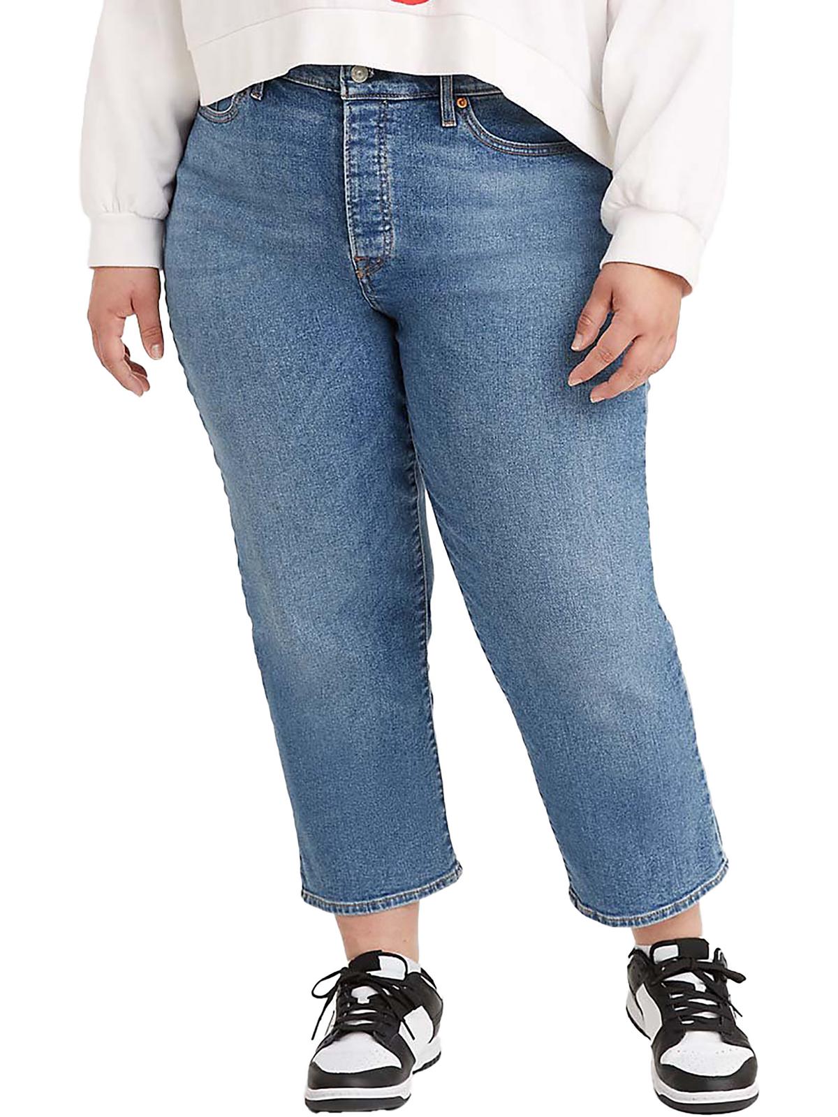 Женские джинсы Plus Wedgie с высокой талией и средней потертостью, прямые Levi Strauss & Co., цвет love in the mist
Женские джинсы Plus Wedgie с высокой талией и средней потертостью, прямые Levi Strauss & Co., цвет love in the mist