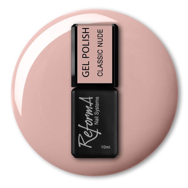 Классический нюдовый гель для ногтей, 10 мл Reforma, цвет classic nude
Классический нюдовый гель для ногтей, 10 мл Reforma, цвет classic nude