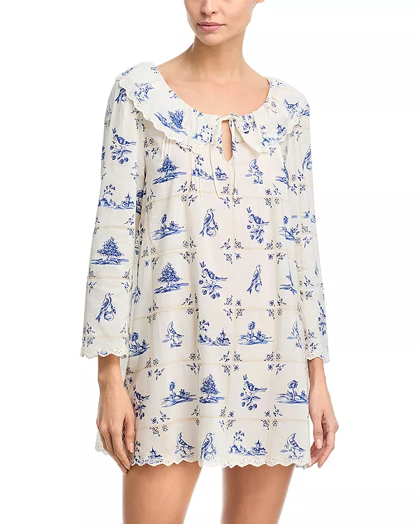 Платье для сна "Мадлен" из старинной плитки Reformation, белый
Платье для сна "Мадлен" из старинной плитки Reformation, белый