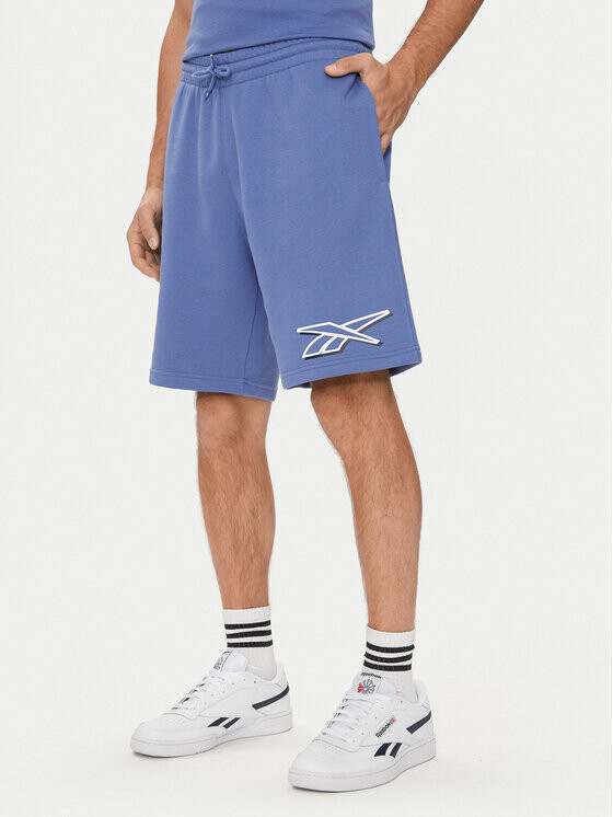 Спортивные шорты стандартного кроя Reebok, синий
Спортивные шорты стандартного кроя Reebok, синий