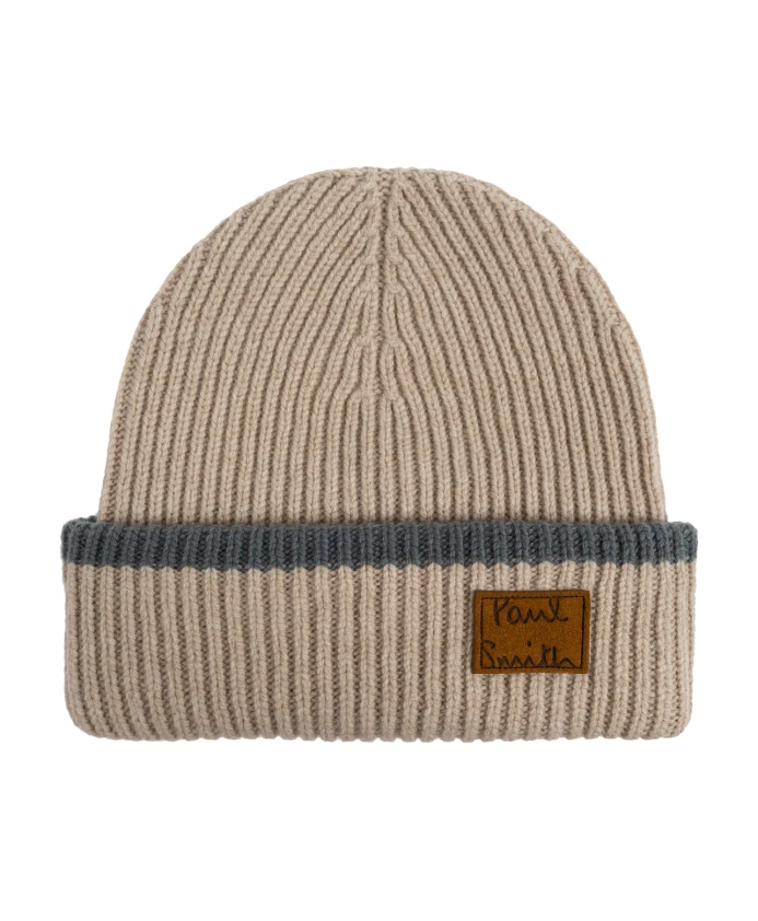 Шапка с нашивкой с логотипом Paul Smith, бежевый
Шапка с нашивкой с логотипом Paul Smith, бежевый