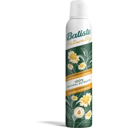 Натуральный зеленый чай и ромашка, 200 мл, освежающий спрей для волос, не смываемый, с натуральными экстрактами, Batiste 
Натуральный зеленый чай и ромашка, 200 мл, освежающий спрей для волос, не смываемый, с натуральными экстрактами, Batiste