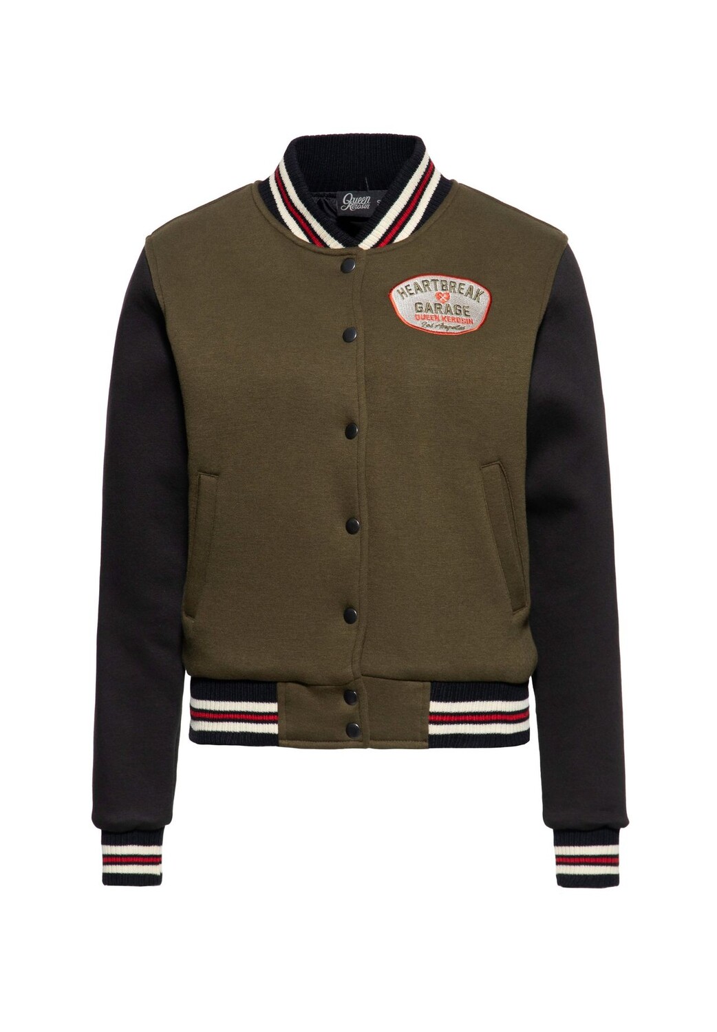 Куртка College с подкладкой Heartbreak Garage QUEEN KEROSIN, зеленый
Куртка College с подкладкой Heartbreak Garage QUEEN KEROSIN, зеленый