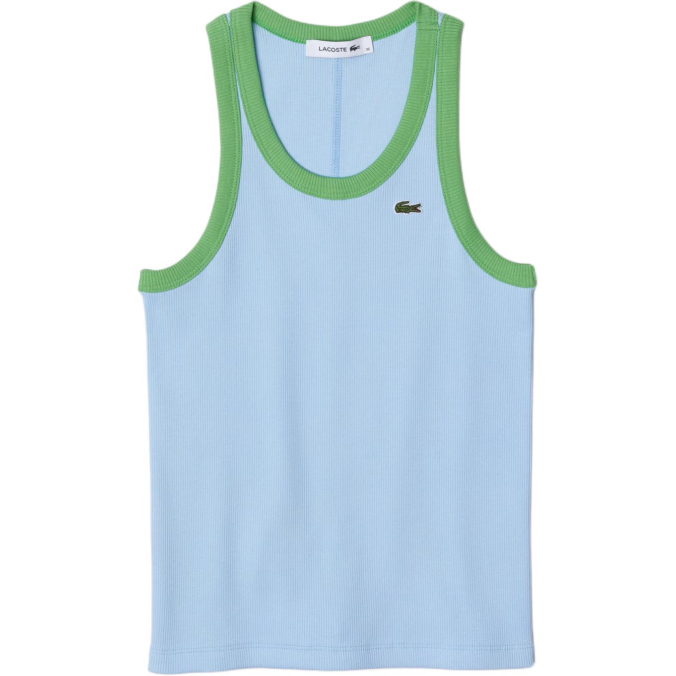 LACOSTE Топ-майка женская DVW/Blue/Green
LACOSTE Топ-майка женская DVW/Blue/Green