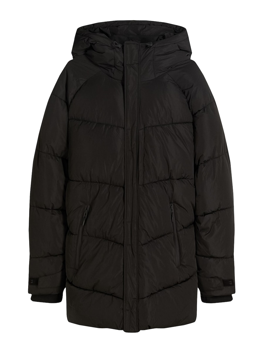 Зимняя куртка Bershka, черный
Зимняя куртка Bershka, черный