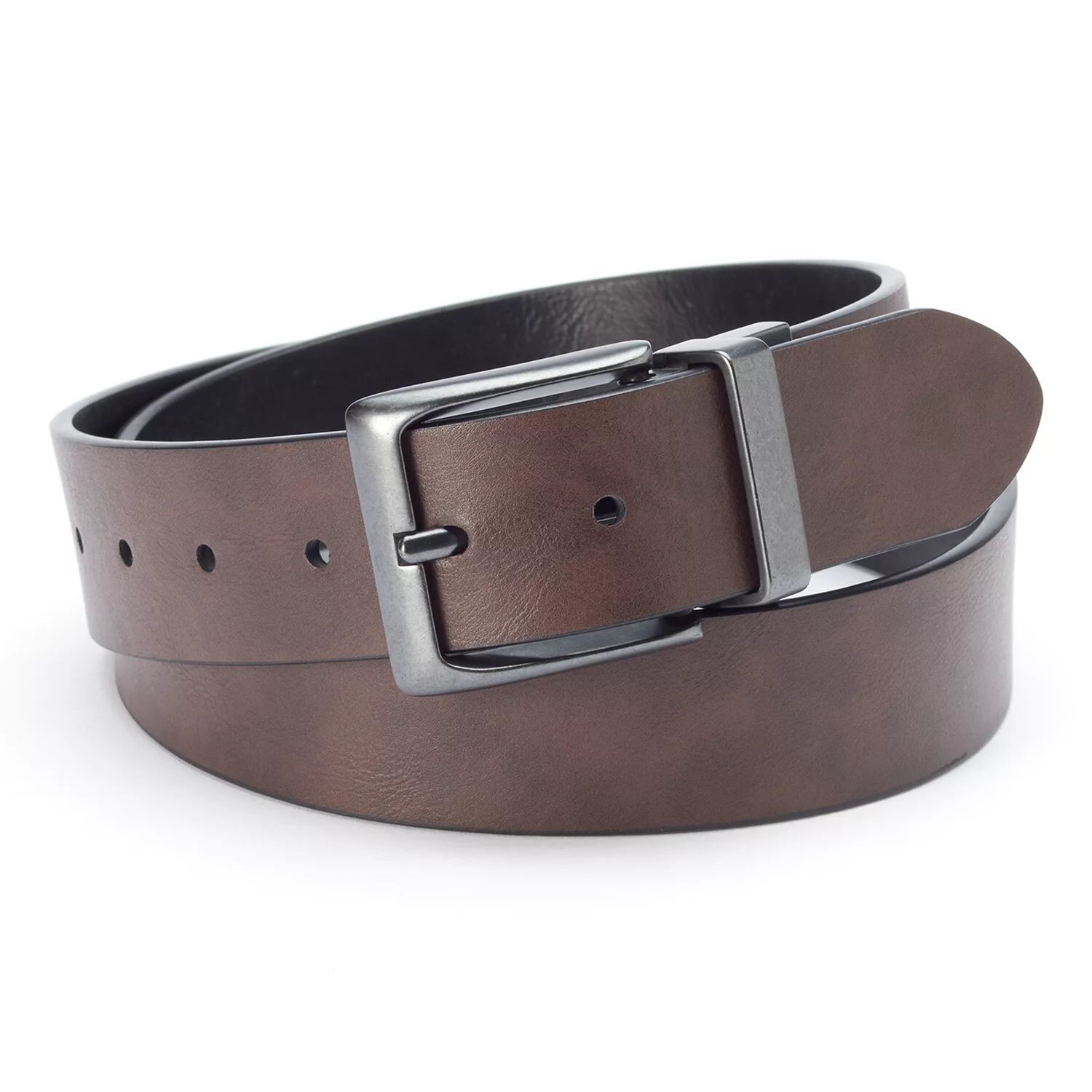 Мужской двусторонний ремень Levi's с обрезанными краями
Мужской двусторонний ремень Levi's с обрезанными краями