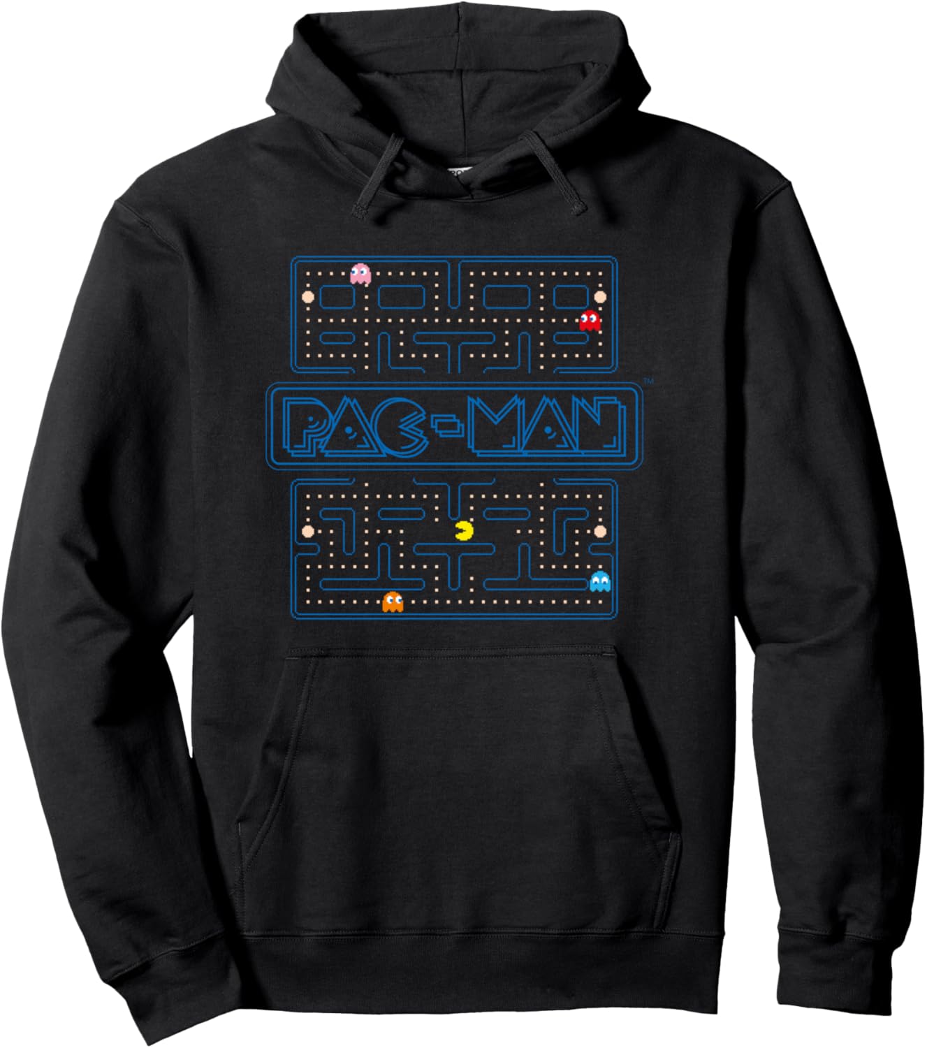 Толстовка с капюшоном Pac-Man Bandai Namco Entertainment Inc., черный
Толстовка с капюшоном Pac-Man Bandai Namco Entertainment Inc., черный