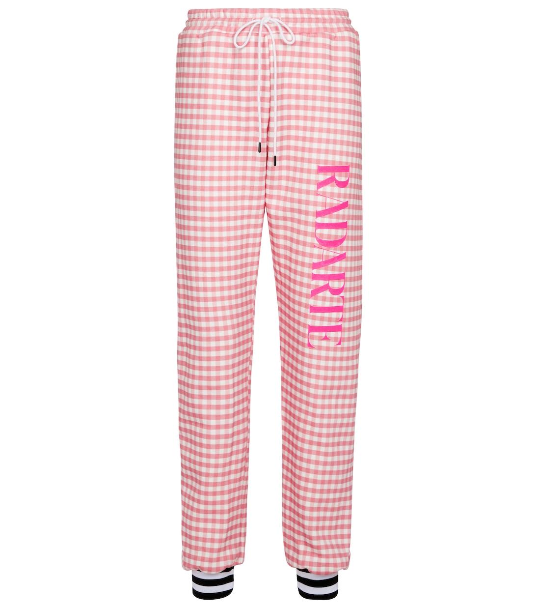 Спортивные брюки из хлопковой смеси в клетку Rodarte, Pink Gingham
Спортивные брюки из хлопковой смеси в клетку Rodarte, Pink Gingham