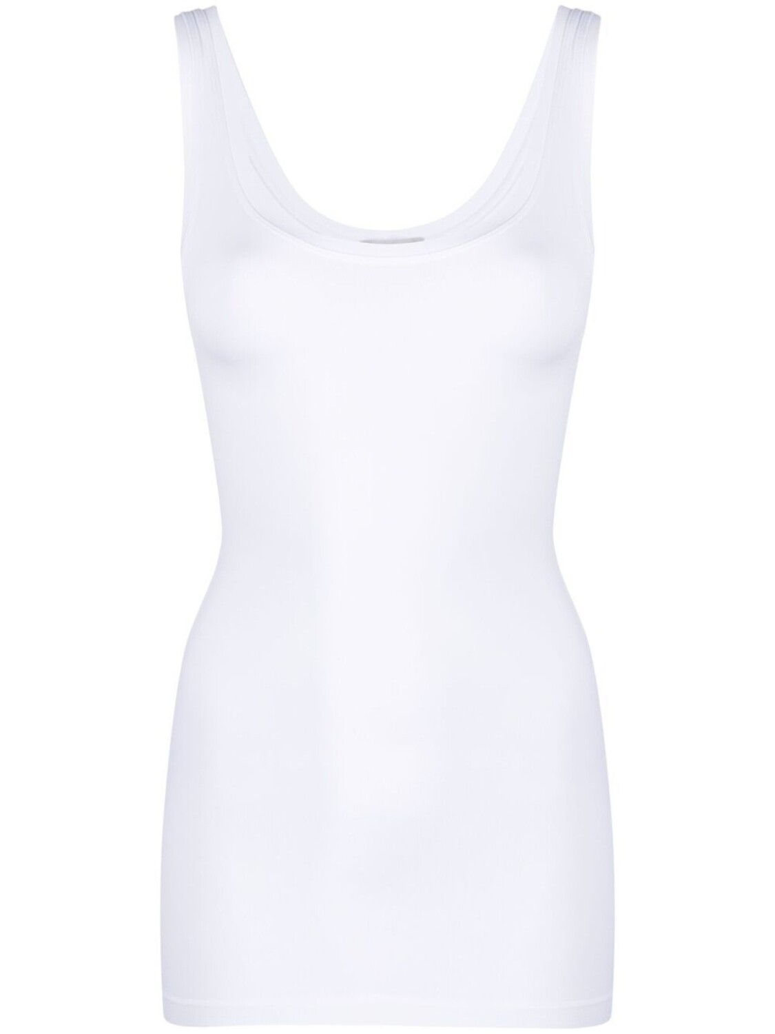 Топ без рукавов с U-образным вырезом Hanro, белый
Топ без рукавов с U-образным вырезом Hanro, белый