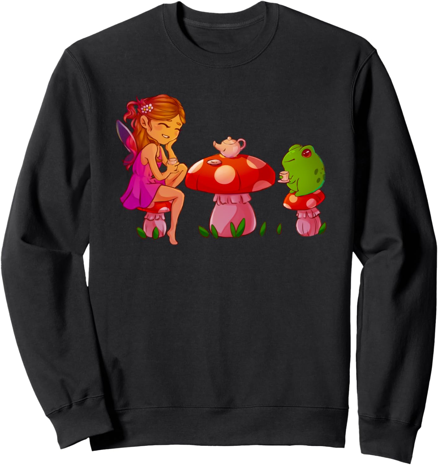 Чай из лягушек и сказочных грибов. Милые домики. Уход. Эстетика. Толстовка Kota Care Aesthetic Gift Shop, черный
Чай из лягушек и сказочных грибов. Милые домики. Уход. Эстетика. Толстовка Kota Care Aesthetic Gift Shop, черный