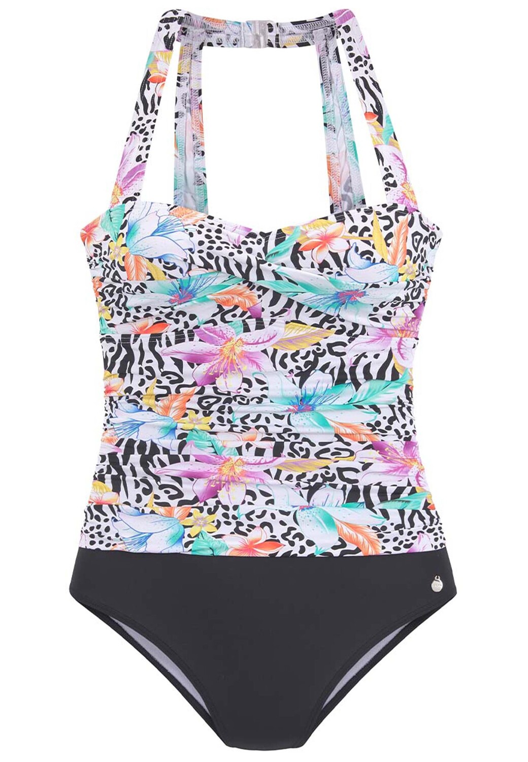 Купальник LASCANA Basic, цвет White Print
Купальник LASCANA Basic, цвет White Print