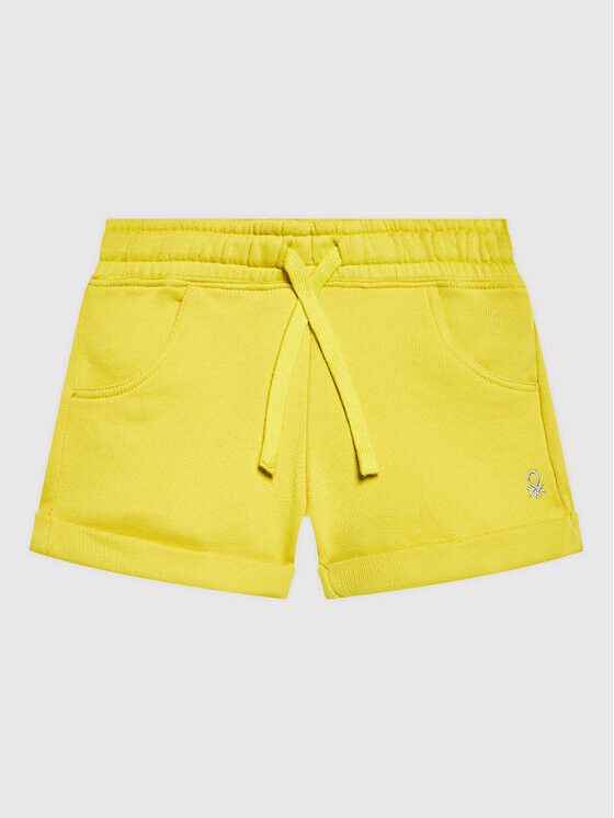 Спортивные шорты стандартного кроя United Colors Of Benetton, желтый
Спортивные шорты стандартного кроя United Colors Of Benetton, желтый