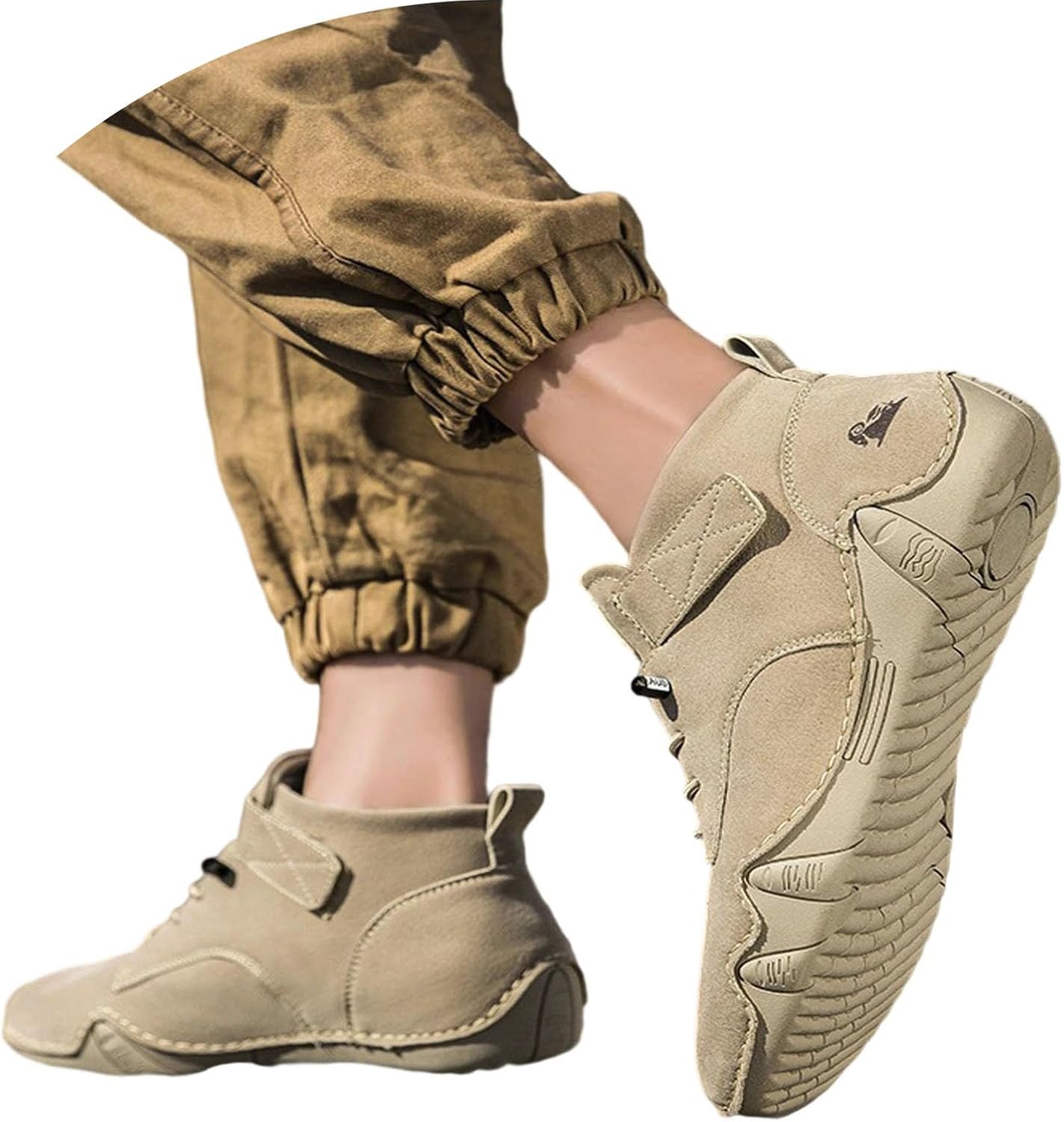 Мужские повседневные ботинки для улицы, удобные слипоны для ходьбы, для путешествий, свиданий, с джинсами, стильные высокие кеды на щиколотку Generic, хаки
Мужские повседневные ботинки для улицы, удобные слипоны для ходьбы, для путешествий, свиданий, с джинсами, стильные высокие кеды на щиколотку Generic, хаки