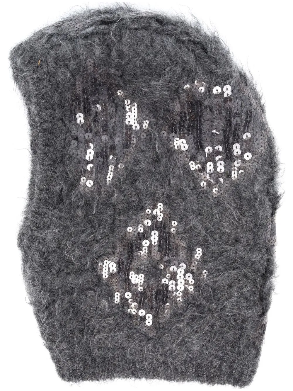 Вязаная балаклава с вышивкой Brunello Cucinelli, серый
Вязаная балаклава с вышивкой Brunello Cucinelli, серый