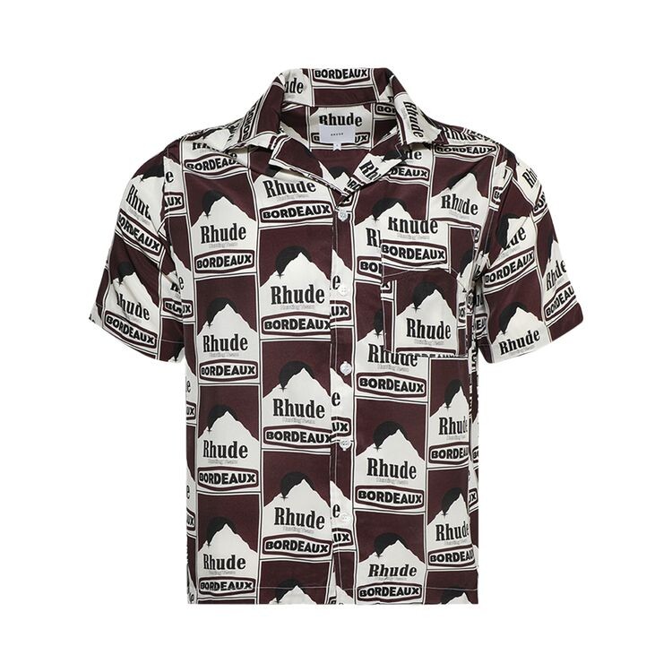 Рубашка Rhude Moonlight Bordeaux Silk Shirt Maroon/Off White, красный
Рубашка Rhude Moonlight Bordeaux Silk Shirt Maroon/Off White, красный