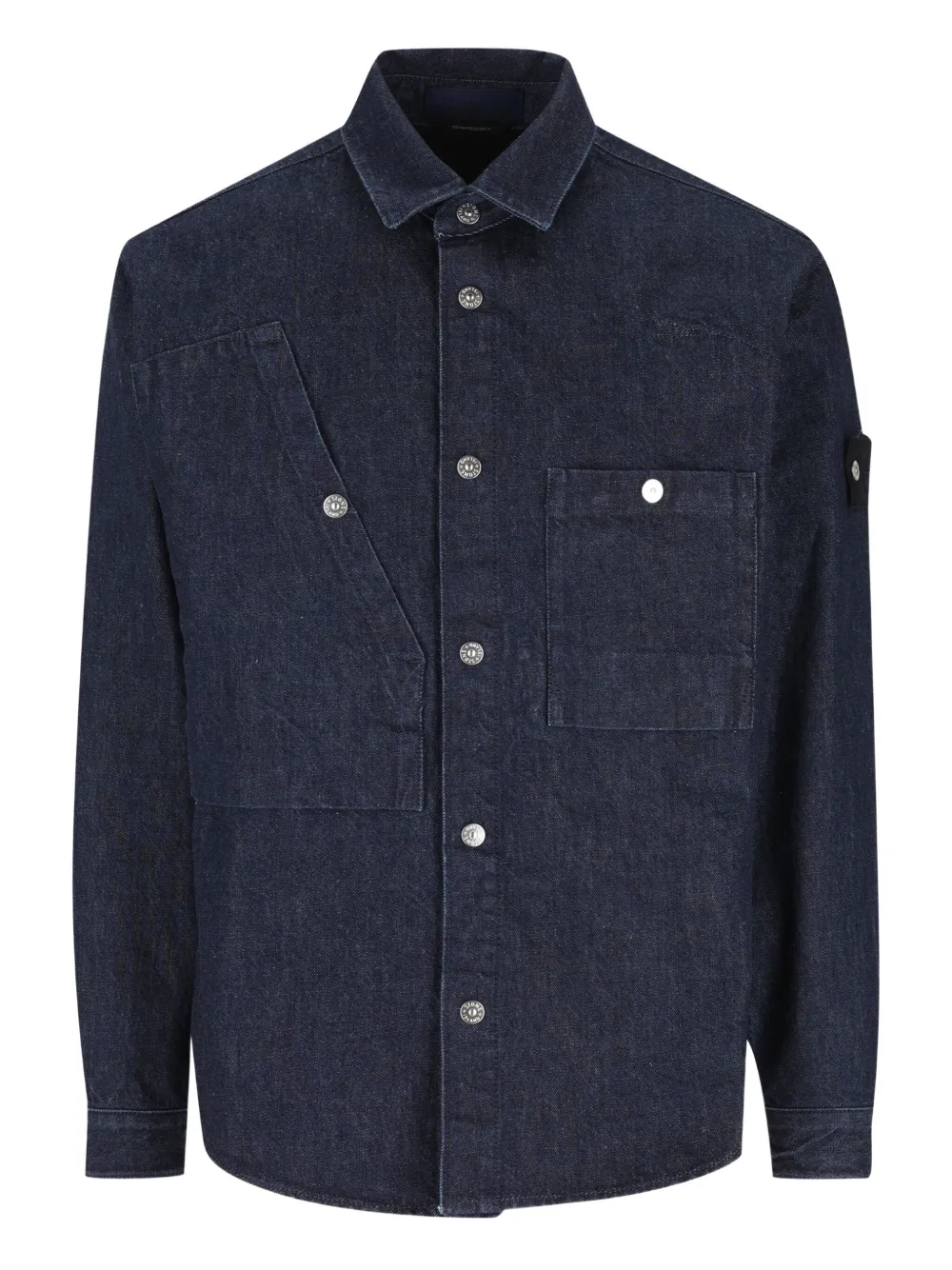 Рубашка из хлопкового денима Stone Island, синий
Рубашка из хлопкового денима Stone Island, синий