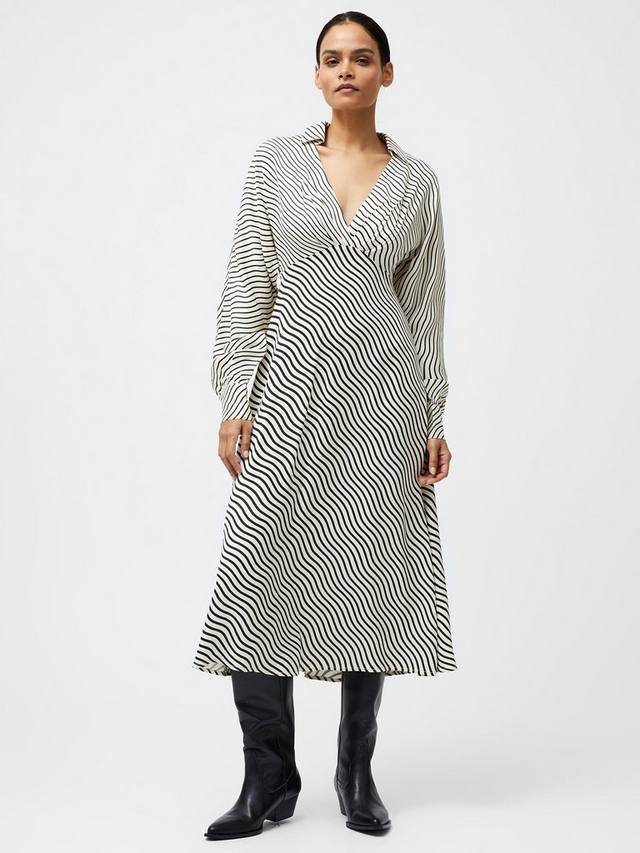 Атласное платье миди в полоску от кэндис French Connection, цвет Black/Cream
Атласное платье миди в полоску от кэндис French Connection, цвет Black/Cream