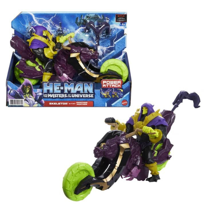 He-Man and the Masters of the Universe Скелетор + фигурка Пейнтора Mattel
He-Man and the Masters of the Universe Скелетор + фигурка Пейнтора Mattel