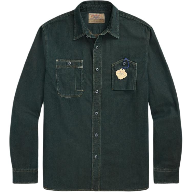 Polo Ralph Lauren Рубашка мужская Washed Indigo
Polo Ralph Lauren Рубашка мужская Washed Indigo