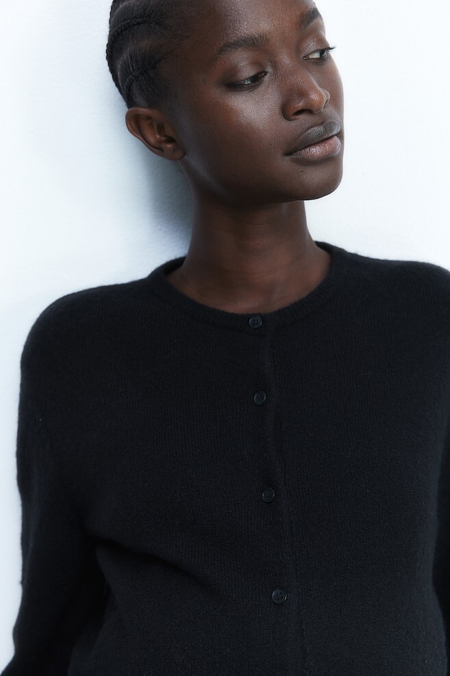 Кардиган «Мама» из тонкой вязки H&M, черный
Кардиган «Мама» из тонкой вязки H&M, черный