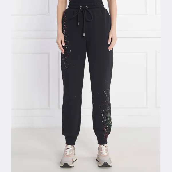 Спортивные брюки стандартного кроя Actitude_Twinset, черный
Спортивные брюки стандартного кроя Actitude_Twinset, черный