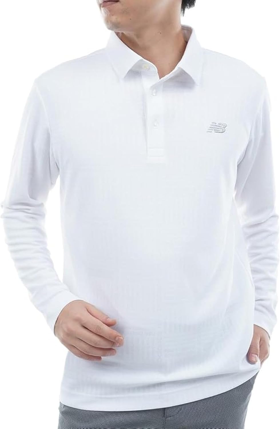 Мужская поло-рубашка New Balance Golf с длинным рукавом (логотип One-Point и клетчатый узор Glen Check) / 012-5269002, белый
Мужская поло-рубашка New Balance Golf с длинным рукавом (логотип One-Point и клетчатый узор Glen Check) / 012-5269002, белый