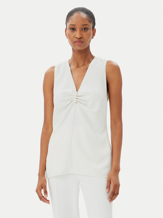 Блузка обычного кроя 72YDD 10 French Connection, экрю
Блузка обычного кроя 72YDD 10 French Connection, экрю