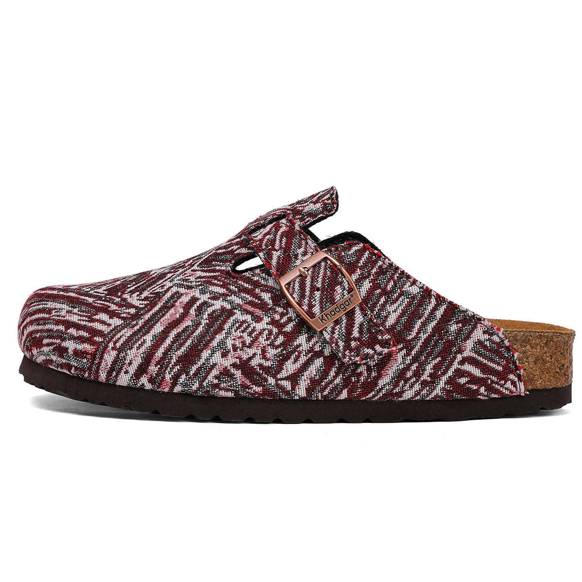 Khadgar Красные и белые унисекс тапочки с пробковой подошвой, бесшумные, устойчивые к истиранию и скольжению, с закрытым носком, цвет Red White
Khadgar Красные и белые унисекс тапочки с пробковой подошвой, бесшумные, устойчивые к истиранию и скольжению, с закрытым носком, цвет Red White