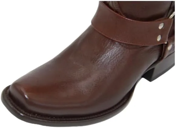 Мужские байкерские ботинки The Western Shops из натуральной кожи с квадратным носком, 11 дюймов
Мужские байкерские ботинки The Western Shops из натуральной кожи с квадратным носком, 11 дюймов