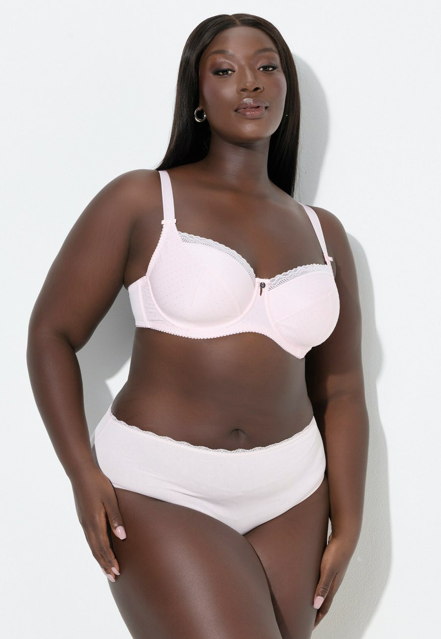 Бюстгальтер Ulla Popken SPITZENKANTE, Baby Pink/Light Pink
Бюстгальтер Ulla Popken SPITZENKANTE, Baby Pink/Light Pink