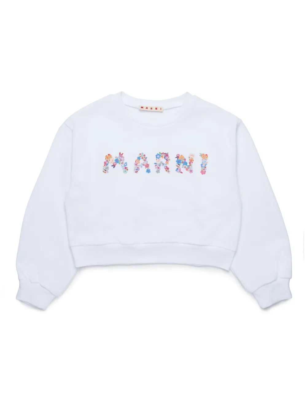 Толстовка с логотипом Marni Kids, белый
Толстовка с логотипом Marni Kids, белый