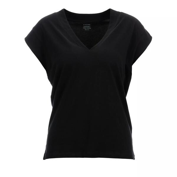 Футболка le mid rise v noir noir Frame, черный
Футболка le mid rise v noir noir Frame, черный