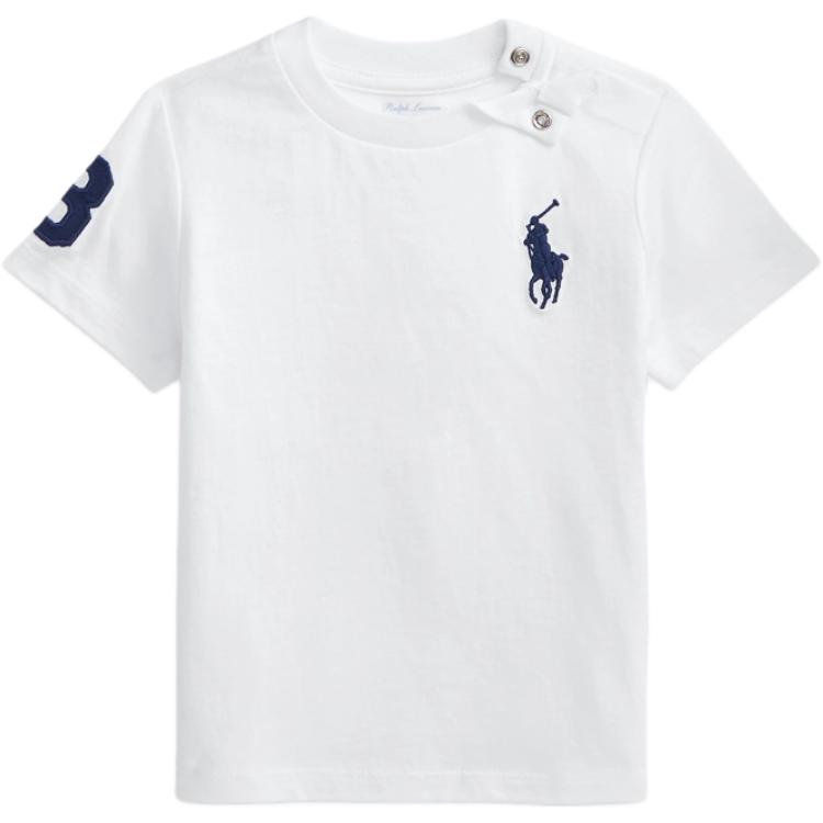Polo Ralph Lauren Футболка белая для младенцев и малышей
Polo Ralph Lauren Футболка белая для младенцев и малышей