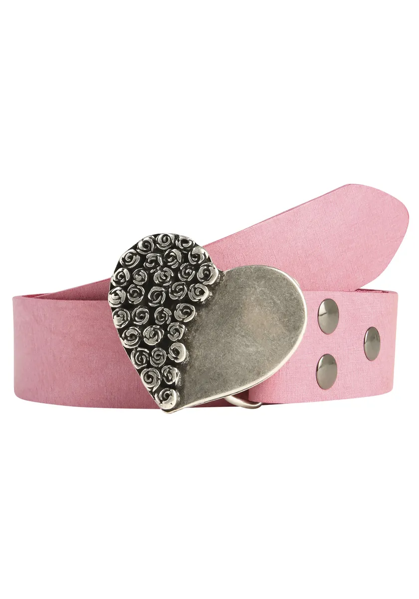 Кожаный ремень LIFEBURG by showroom 019° со сменной застежкой "Rose Heart Half" Rettungsring By Showroom 019°, розовый
Кожаный ремень LIFEBURG by showroom 019° со сменной застежкой "Rose Heart Half" Rettungsring By Showroom 019°, розовый