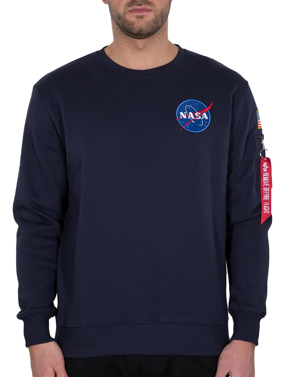 Толстовка ALPHA INDUSTRIES Space Shuttle, темно-синий
Толстовка ALPHA INDUSTRIES Space Shuttle, темно-синий