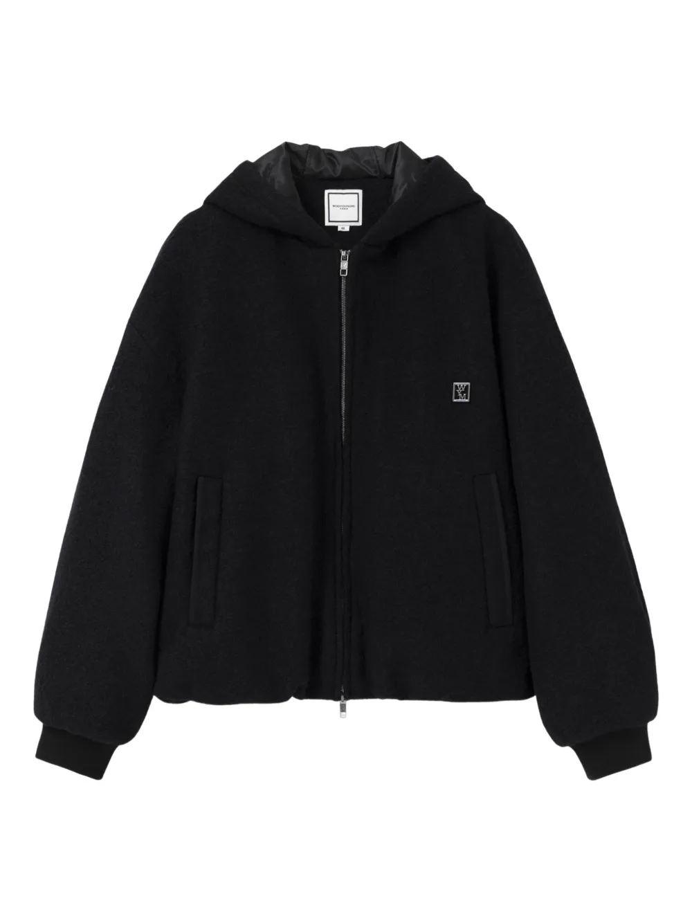 Толстовка на молнии с логотипом Wooyoungmi, черный
Толстовка на молнии с логотипом Wooyoungmi, черный