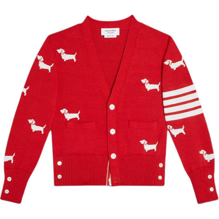 Свитер для детей 3-7 лет THOM BROWNE, красный
Свитер для детей 3-7 лет THOM BROWNE, красный