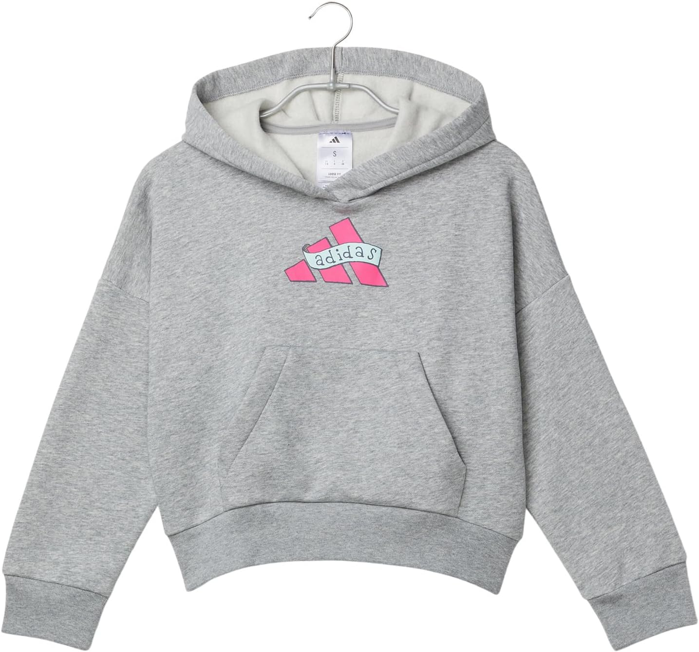 Пуловер adidas Kids Heather Multi Graphic Fleece Hooded Pullover, цвет Medium Grey Heather
Пуловер adidas Kids Heather Multi Graphic Fleece Hooded Pullover, цвет Medium Grey Heather