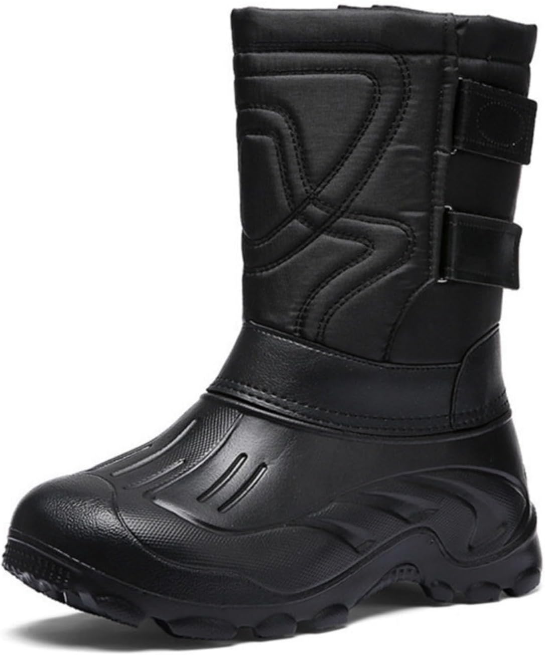 Мужские зимние ботинки Azttoztto, термоизоляционные, водонепроницаемые, ботинки до щиколотки с искусственным мехом для холодной погоды на улице, черный
Мужские зимние ботинки Azttoztto, термоизоляционные, водонепроницаемые, ботинки до щиколотки с искусственным мехом для холодной погоды на улице, черный