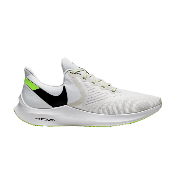 Кроссовки Zoom Winflo 6 'Platinum Tint Green', белый 
Кроссовки Zoom Winflo 6 'Platinum Tint Green', белый