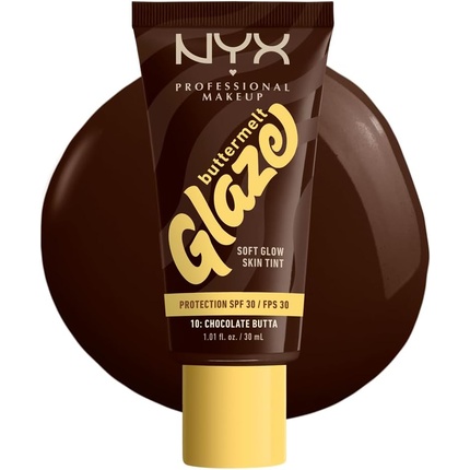 Nyx Professional Makeup Buttermelt Glaze Soft Glow Skin Tint с SPF 30
Nyx Professional Makeup Buttermelt Glaze Soft Glow Skin Tint с SPF 30