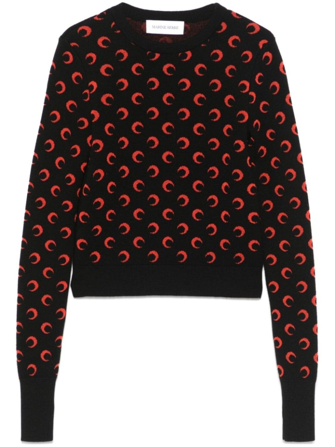 Свитер Marine Serre Crescent Moon-intarsia, черный
Свитер Marine Serre Crescent Moon-intarsia, черный