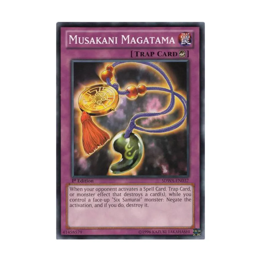 CCG Мусакани Магатама (Общий), Yu-Gi-Oh - Structure Deck - Samurai Warlords - Singles
CCG Мусакани Магатама (Общий), Yu-Gi-Oh - Structure Deck - Samurai Warlords - Singles