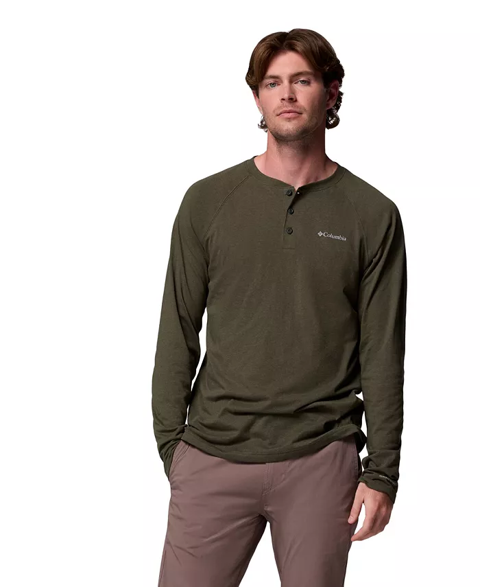 Мужская футболка Henley с регланными рукавами Thistletown Hills Columbia, зеленый
Мужская футболка Henley с регланными рукавами Thistletown Hills Columbia, зеленый