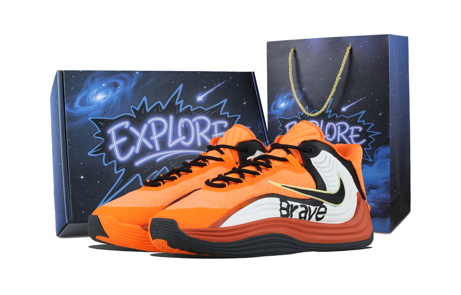 Кроссовки баскетбольные giannis freak 7 orange courage chasing light box abrasion resistant unisex Nike, оранжевый
Кроссовки баскетбольные giannis freak 7 orange courage chasing light box abrasion resistant unisex Nike, оранжевый
