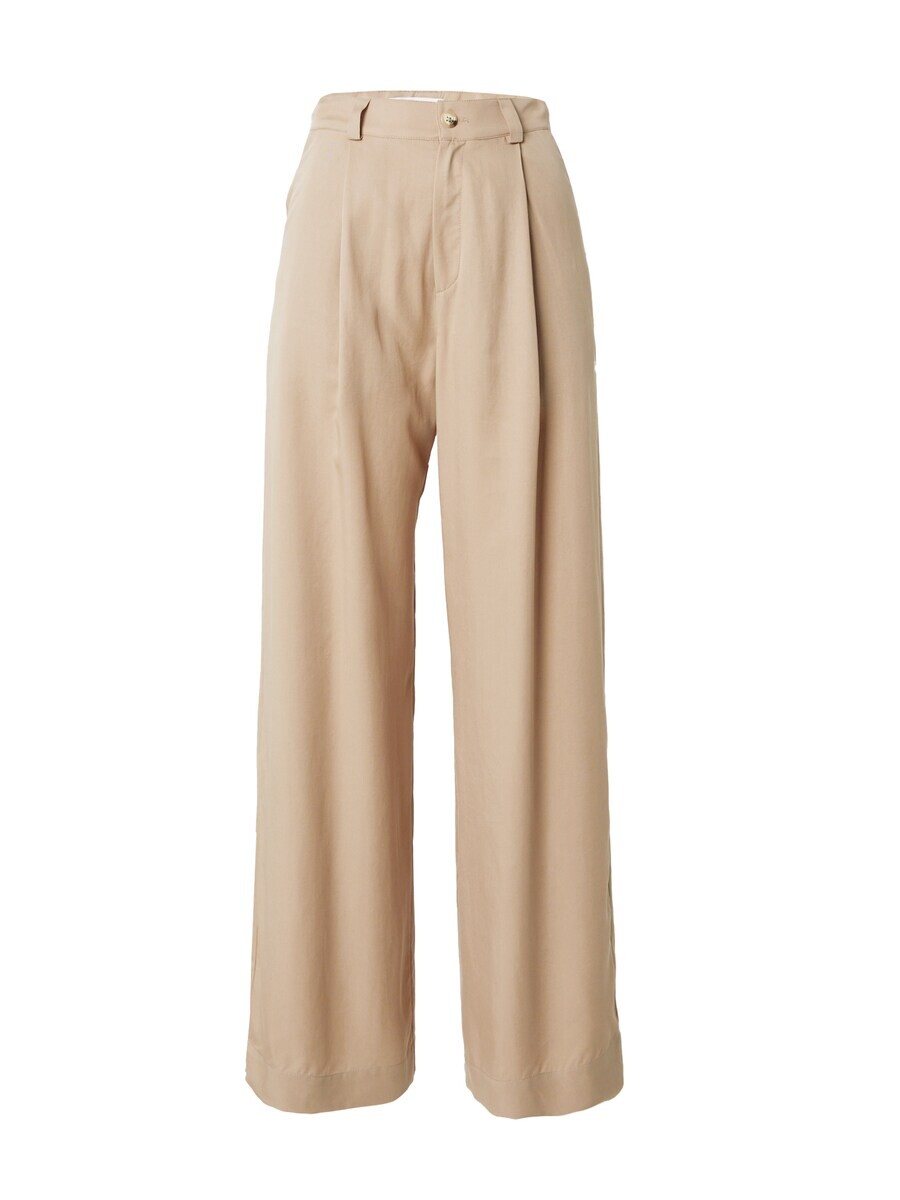 Брюки OH APRIL Wide leg Pleat-Front Pants Eliza, коричневый 
Брюки OH APRIL Wide leg Pleat-Front Pants Eliza, коричневый