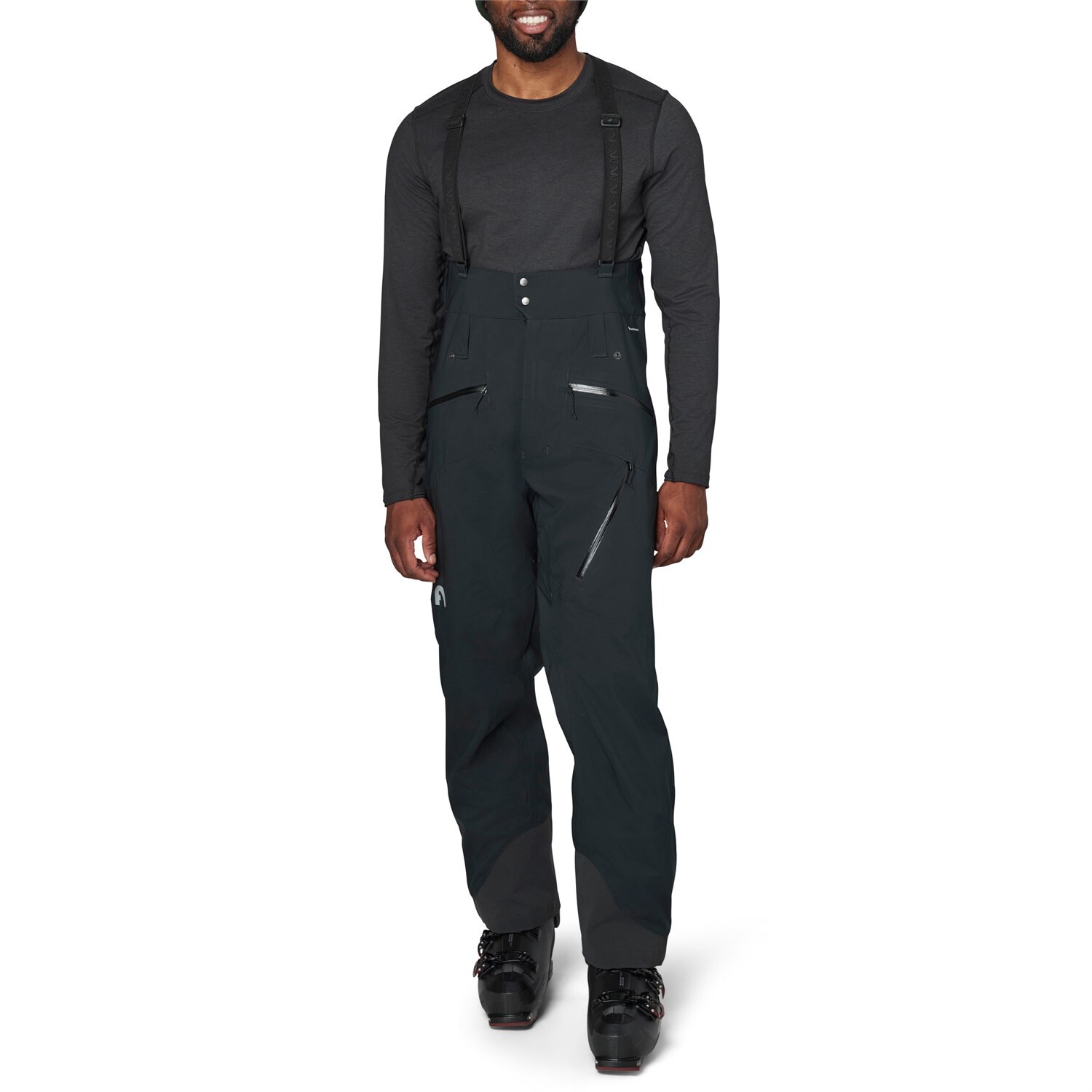 Горнолыжные брюки с подтяжками Flylow Tannen, черный
Горнолыжные брюки с подтяжками Flylow Tannen, черный