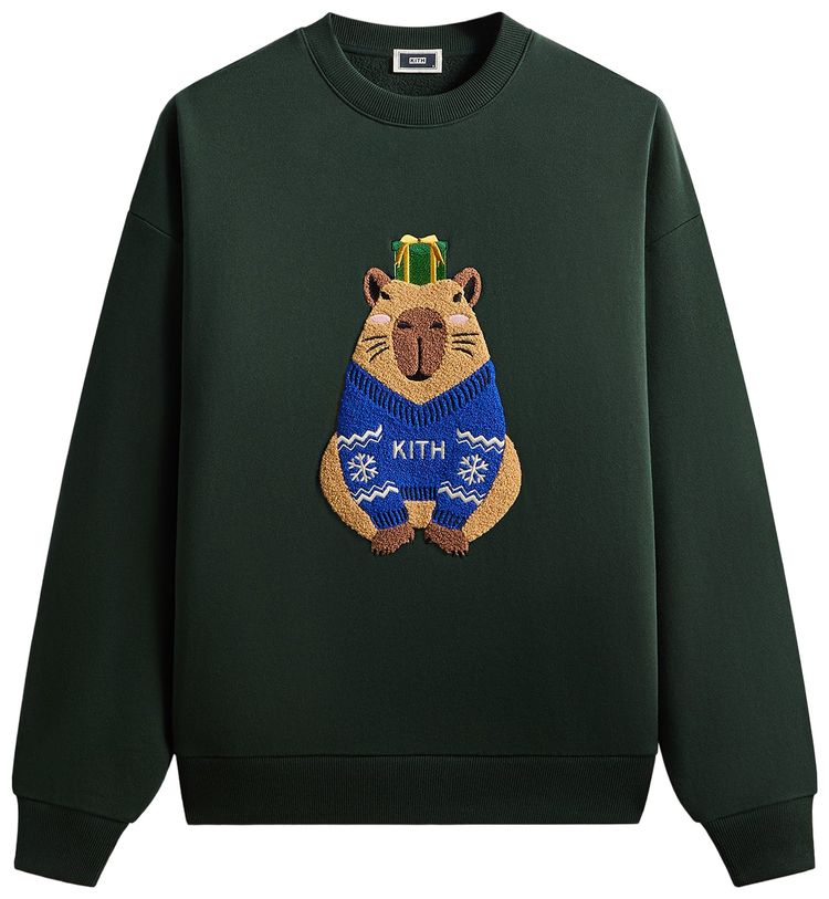 Толстовка Kith Kithmas Capybara Nelson Crewneck, зеленый
Толстовка Kith Kithmas Capybara Nelson Crewneck, зеленый