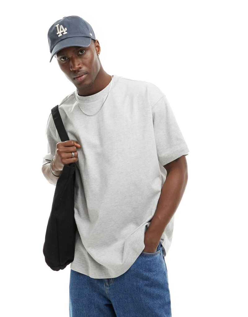 Однотонная футболка серого меланжа Cotton On box fit Cotton:On
Однотонная футболка серого меланжа Cotton On box fit Cotton:On